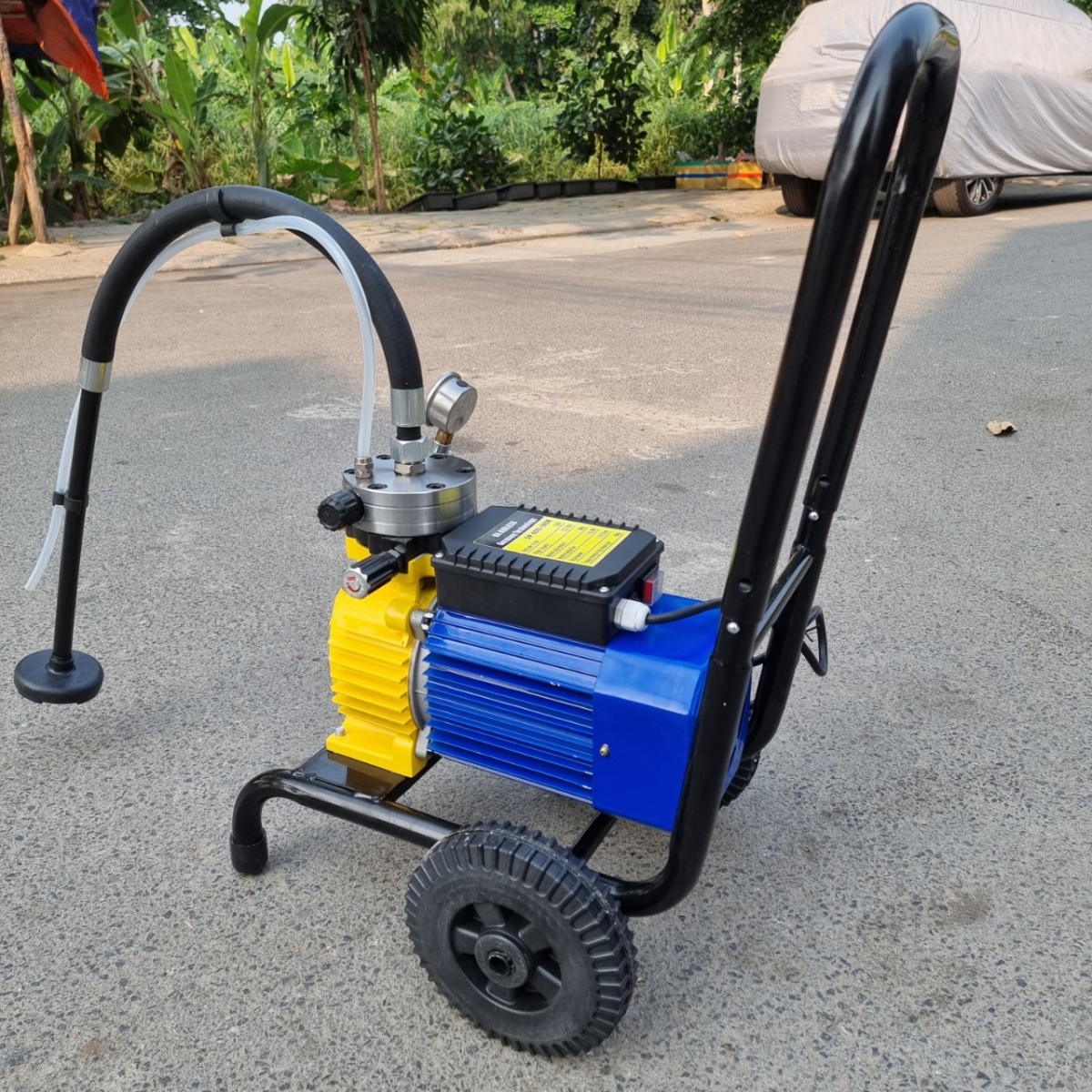 máy phun sơn, phun bột